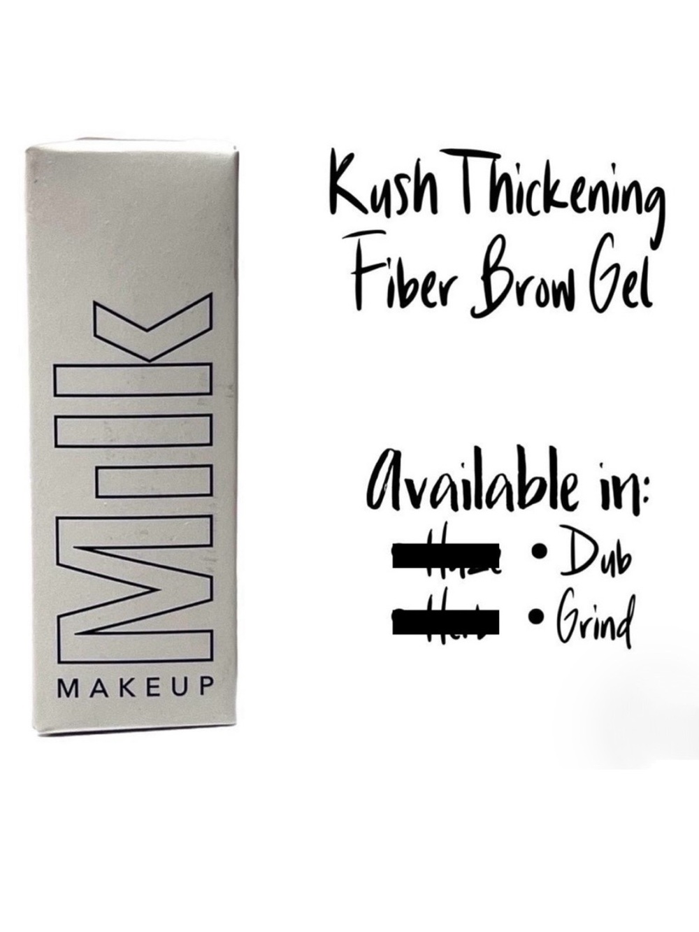 🍒3/$30 NIB MILK Kush Thickening Fiber Brow Gel